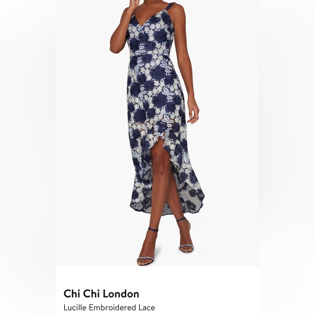 Chi Chi London High Low Lace Dress